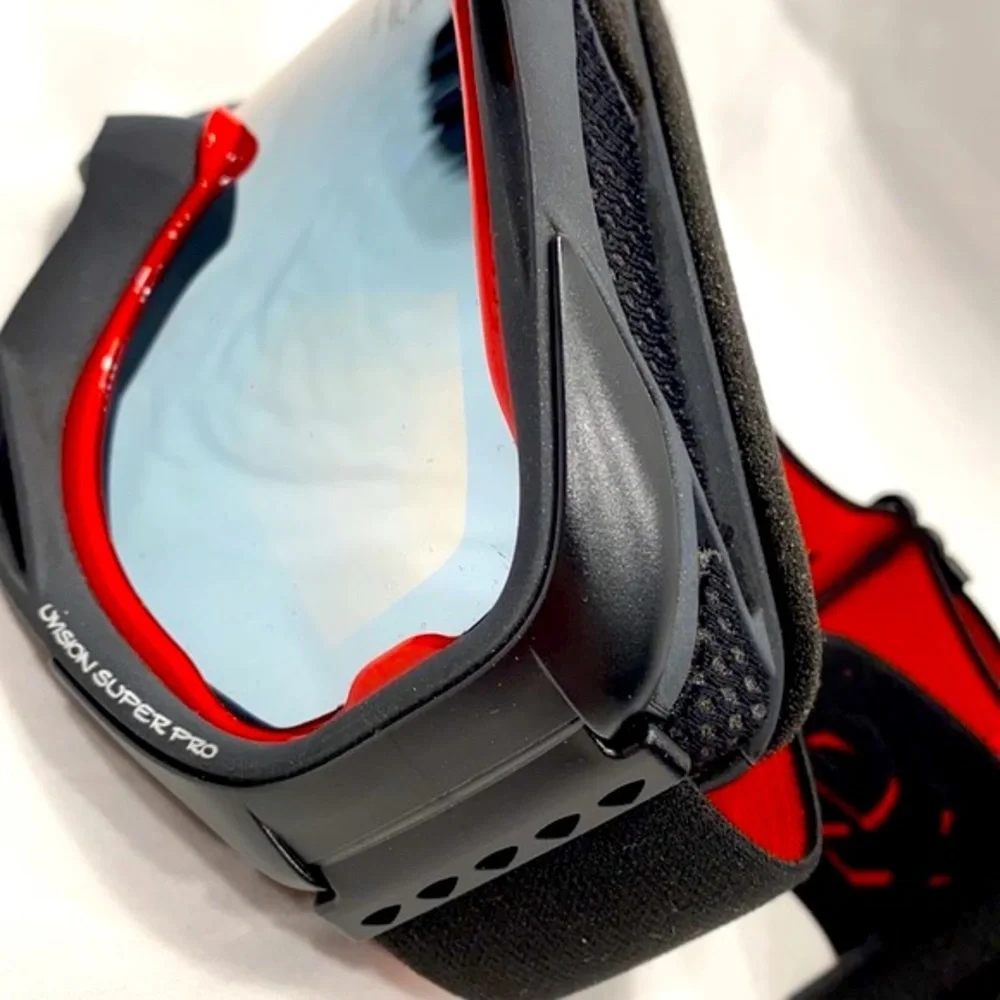 UVEX Uvision Super Pro Lite Mirror Silver Black Matt Goggles